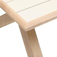 HESPERIDE - Table de jardin 8 places Axiome argile - vignette