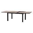 HESPERIDE - Table de jardin rectangulaire extensible coulissante Evasion  8/10 places effet bois - Hespéride - vignette