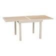 HESPERIDE - Table de jardin 8 places Piazza extensible argile - vignette