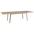HESPERIDE - Table de jardin 10 places Pavane extensible argile - vignette