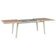 HESPERIDE - Table de jardin 10 places Pavane extensible argile - vignette
