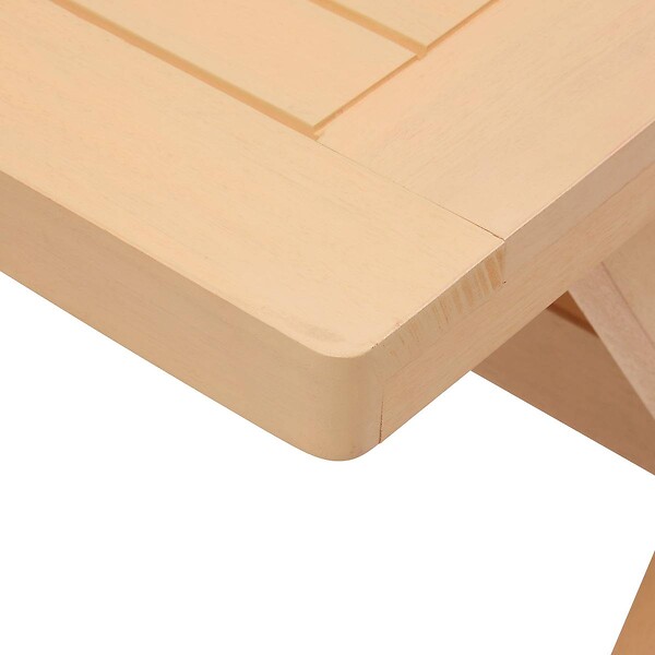HESPERIDE - Table de jardin 2 places Xenia eucalyptus 70x70cm - large