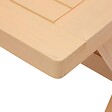 HESPERIDE - Table de jardin 2 places Xenia eucalyptus 70x70cm - vignette