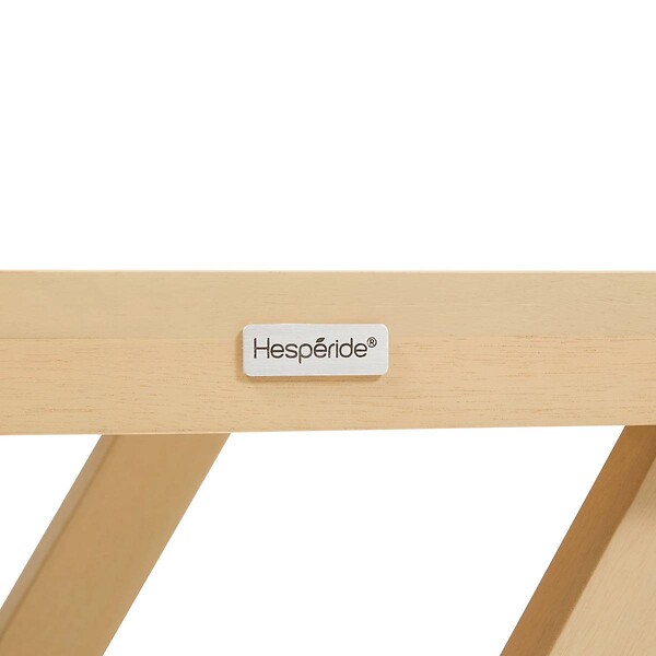 HESPERIDE - Table de jardin 2 places Xenia eucalyptus 70x70cm - large