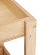 5 FIVE SIMPLY SMART - Desserte 3 niveaux Abana bois clair - vignette