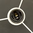 ATMOSPHERA - Lampe Malya cylindrique H.35cm noir - vignette