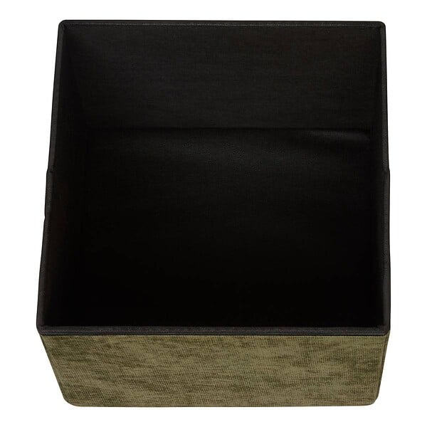 ATMOSPHERA - Pouf Lysandre 38x38cm kaki - large