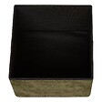 ATMOSPHERA - Pouf Lysandre 38x38cm kaki - vignette