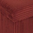 ATMOSPHERA - Pouf pliant Arum ambre 38x38cm - vignette
