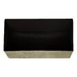 ATMOSPHERA - Pouf pliant double Lysandre 76x38cm vert cedre - vignette