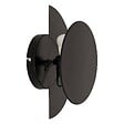 ATMOSPHERA - Applique murale Mysti noir 25x12cm - vignette