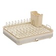 5 FIVE SIMPLY SMART - Égouttoir extensible 1 niveau Essentiels beige - vignette