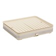 5 FIVE SIMPLY SMART - Égouttoir extensible 1 niveau Essentiels beige - vignette