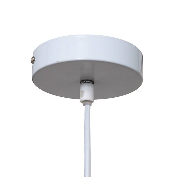 ATMOSPHERA - Suspension "Orane" raphia beige D78cm - large
