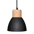 ATMOSPHERA - Luminaire Suspension 3 Lampes en métal Noir H 100 cm - vignette