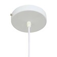 ATMOSPHERA - Suspension Nika ronde D.45cm blanc - vignette