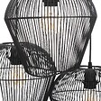 ATMOSPHERA - Suspension "Jena" métal noir D26cm - vignette