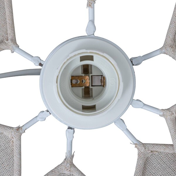 ATMOSPHERA - Suspension pétales "Naya" beige D100cm - large
