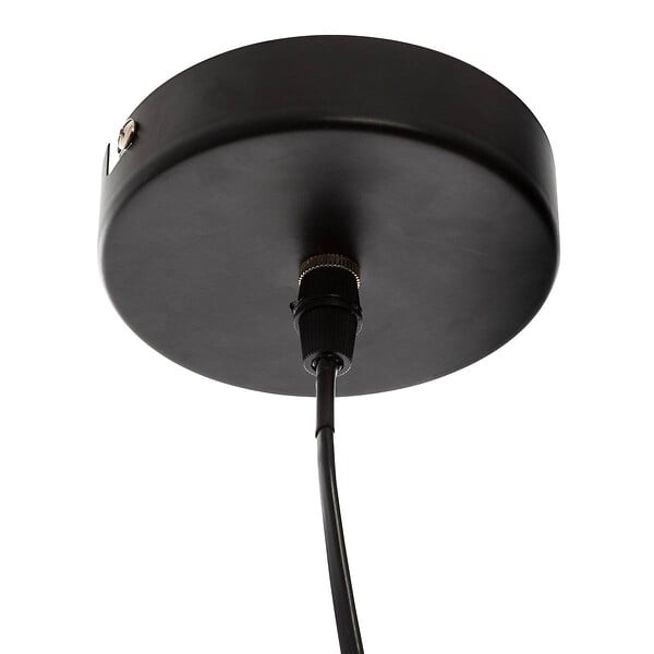 ATMOSPHERA - Luminaire Suspension en Métal filaire Noir D 58 cm - large
