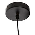 ATMOSPHERA - Luminaire Suspension en Métal filaire Noir D 58 cm - vignette