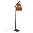 ATMOSPHERA - Lampadaire Arc en Bambou H 158 cm - vignette