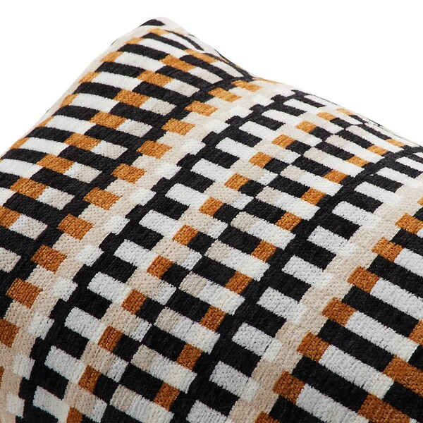 ATMOSPHERA - Coussin "Jangwa" jacquard lin 30x50cm - large