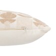 ATMOSPHERA - Coussin "Luna" jacquard velours lin 30x50cm - vignette