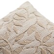 ATMOSPHERA - Coussin motif jacquard "Lehto" coton lin 50x50cm - vignette