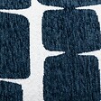 ATMOSPHERA - Housse de coussin Jeni chenille bleu égéen 50x30cm - vignette