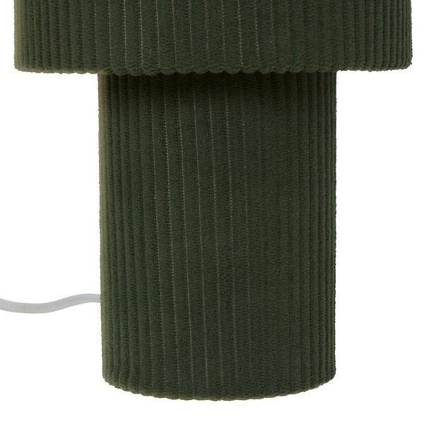 ATMOSPHERA - Lampe Jolina cylindrique H.28cm vert - large