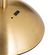 ATMOSPHERA - Lampe LED batterie Aneth doré H30cm - vignette