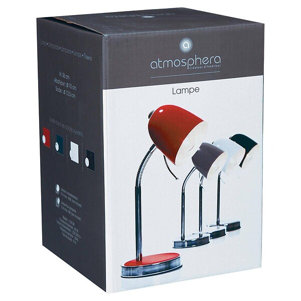 ATMOSPHERA - Lampe de bureau en métal H 35.5 cm - large