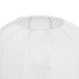 ATMOSPHERA - Lampe à poser "Tobie" coton argent H33cm - vignette