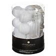 ATMOSPHERA - Guirlande décorative à piles 16 LED Boules en Coton Blanc D 3,5 x L 255 cm - vignette