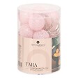 ATMOSPHERA - Guirlande LED 16 boules pile rose clair L255cm - vignette