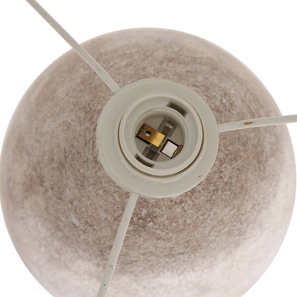 ATMOSPHERA - Lampadaire droit secteur Keyah gris H111cm - large