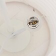 ATMOSPHERA - Lampadaire Nika cylindrique H.100cm blanc - vignette