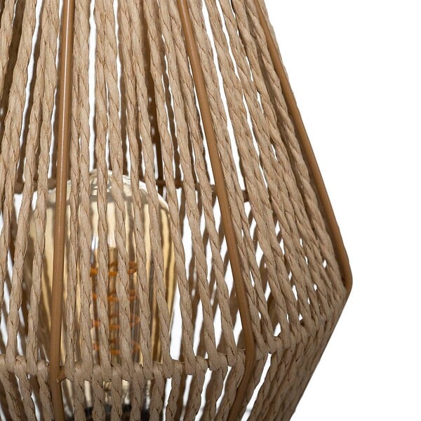 ATMOSPHERA - Lampadaire Corde Nature H 83 cm - large
