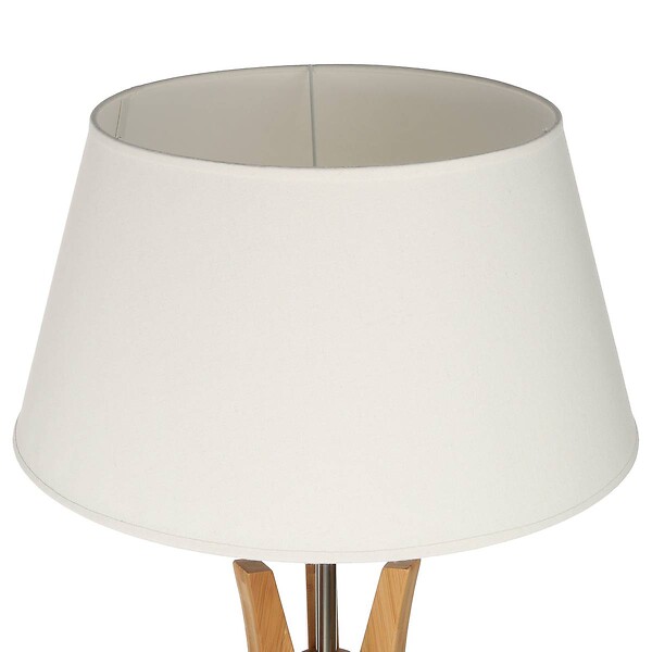 ATMOSPHERA - Lampadaire Trépied en Bambou H 156 cm - large