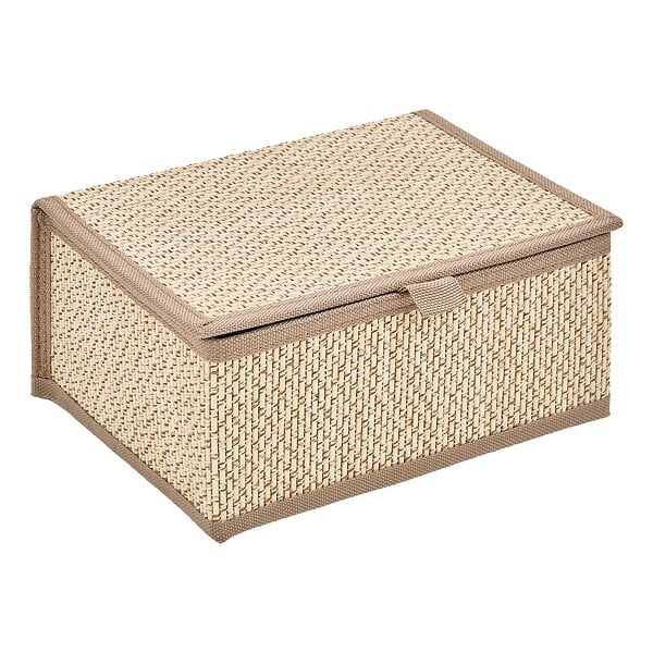5 FIVE SIMPLY SMART - Lot de 3 paniers Stemy L25/30/33,5cm marron et beige - large