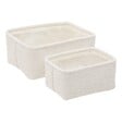 5 FIVE SIMPLY SMART - Lot de 2 paniers bouclette rectangulaires - vignette