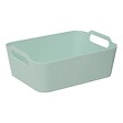 5 FIVE SIMPLY SMART - Panier rangement Arche 12L vert céladon - vignette