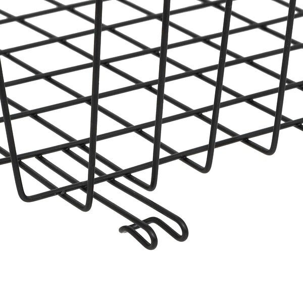 5 FIVE SIMPLY SMART - Panier de rangement à suspendre 31,5cm noir - large