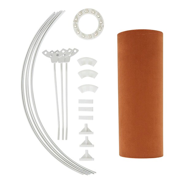 ATMOSPHERA - Abat-jour Beline D30cm terracotta - large