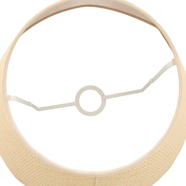 ATMOSPHERA - Abat-jour Flore rond D.37cm beige - large