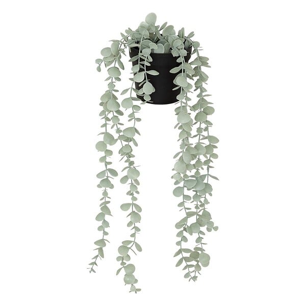 ATMOSPHERA - Eucalyptus artificiel en pot "Merly" vert H51cm - large