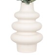 ATMOSPHERA - Composition eucalyptus avec vase "Suza" H37cm - vignette
