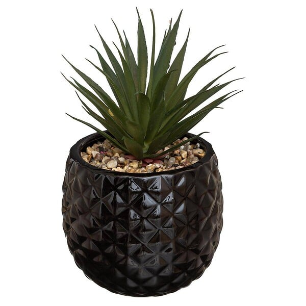 ATMOSPHERA - Plante artificielle "Ananas" H21cm - large