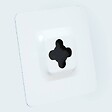 ATMOSPHERA - Miroir rond "Alice" D38cm noir - vignette