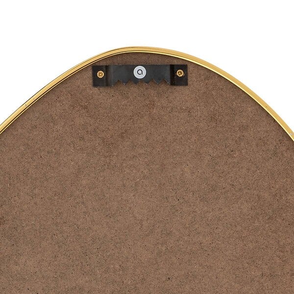 ATMOSPHERA - Miroir organique Roman doré 60x40cm - large